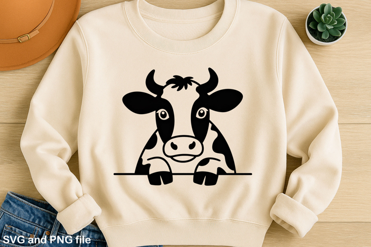 Cute Cow Svg