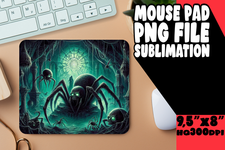 JOYFUL mouse MAT Playful Ideas, Horror Halloween