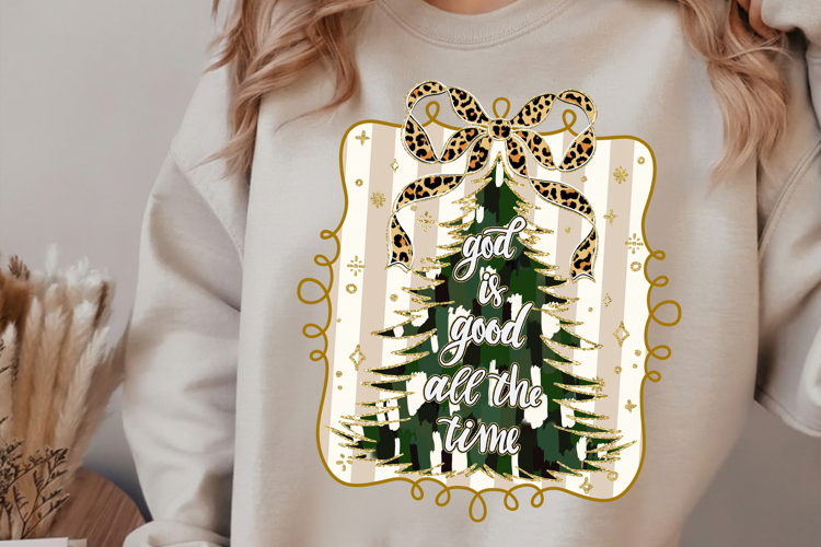 God Is Good All the Time Png, Faith Christmas png, Nativity