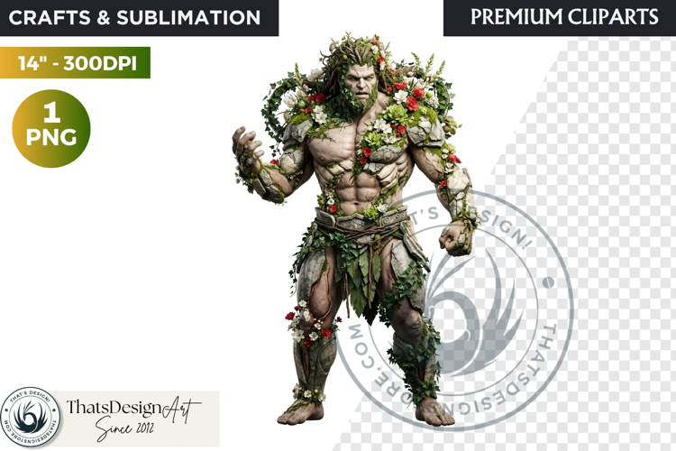 The Vernal Rebirth Dark Fantasy Spring Clipart