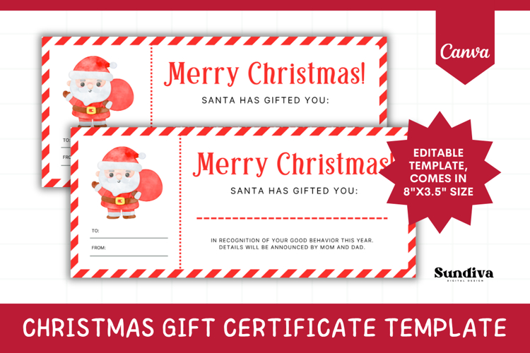Gift Certificate Template Image 21