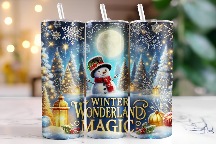 Christmas Tumbler Wrap Image 2