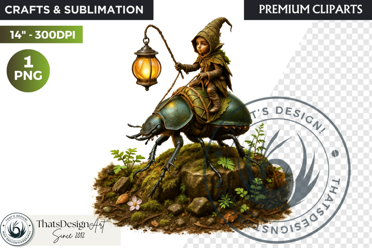 Fantasy clipart Magical Forest Village PNG for scrapbooking