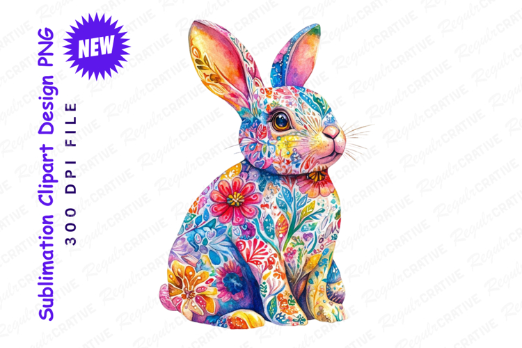 Easter Bunny Illustration Image 10
