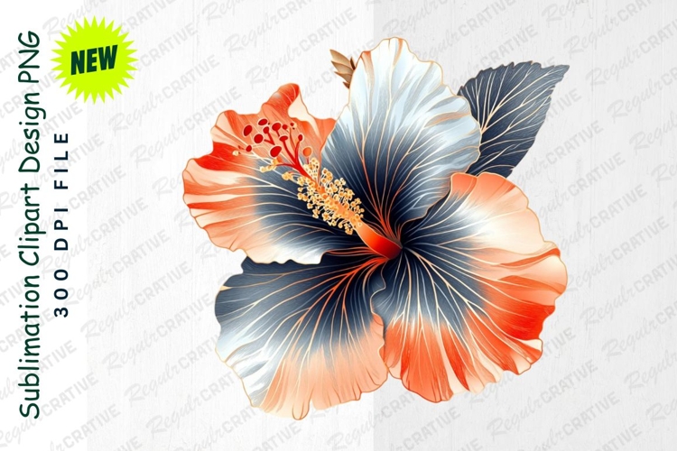 Hibiscus Flower Clipart Image 15