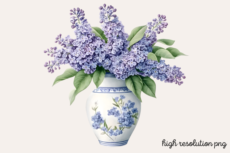 Lilac Illustration Image 16