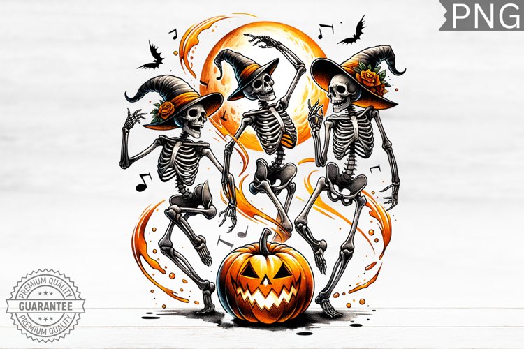 Halloween Skeleton - Halloween PNG Design