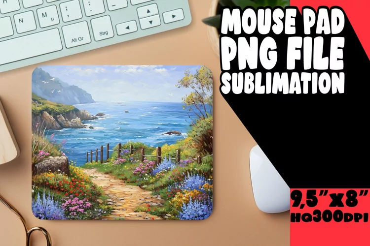 Tranquil Beauty Mouse Pad Sublimation