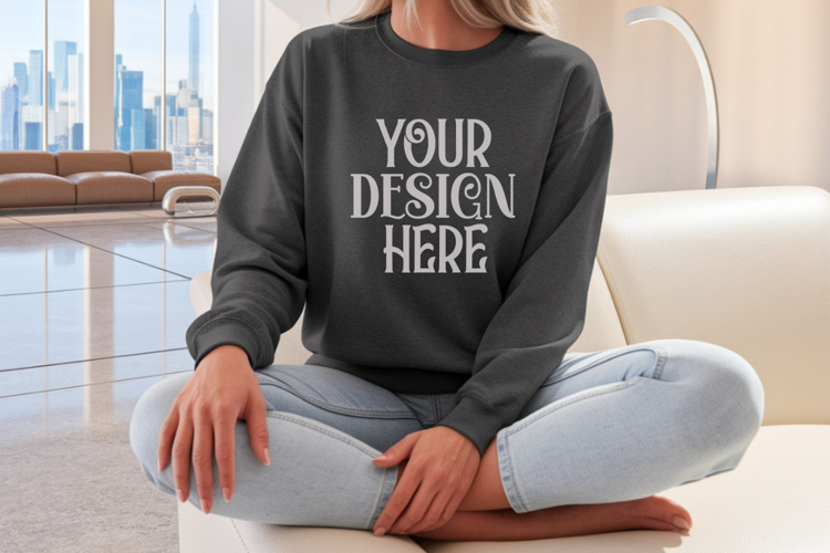 Sweatsuit Mockup Image 15