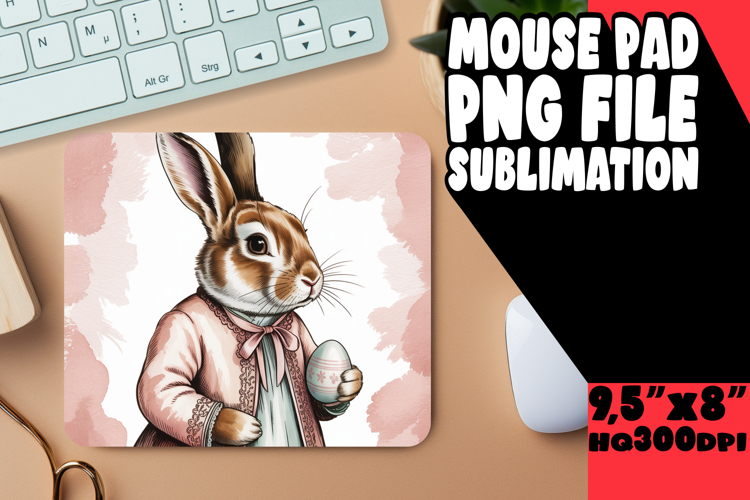 RADIANT DESK PAD GIFT MAGIC, Easter Bunny