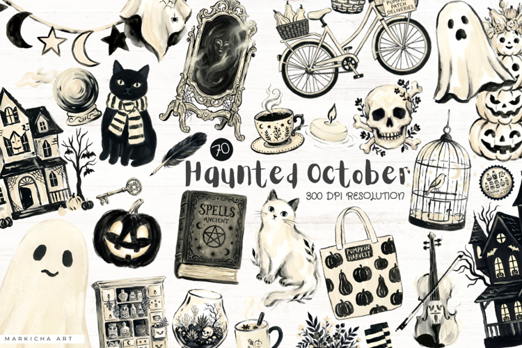 Halloween Witch Clipart Image 22