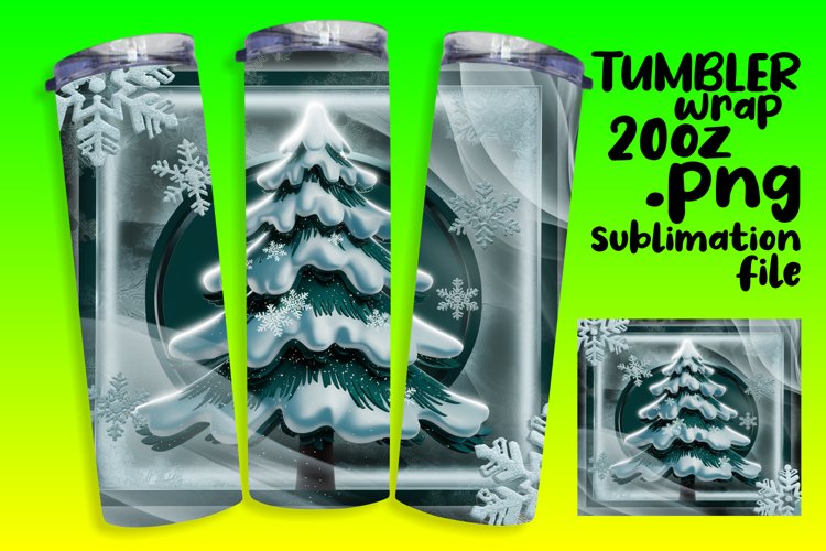 Christmas Tumbler Wrap Image 7