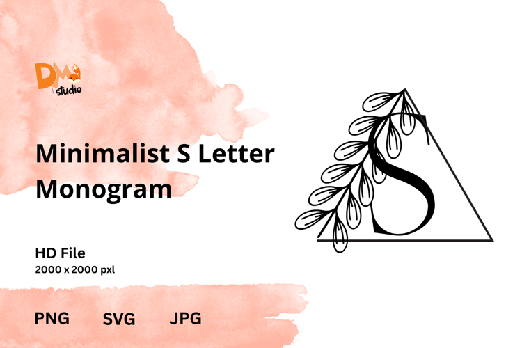 Minimalist Letter Monogram