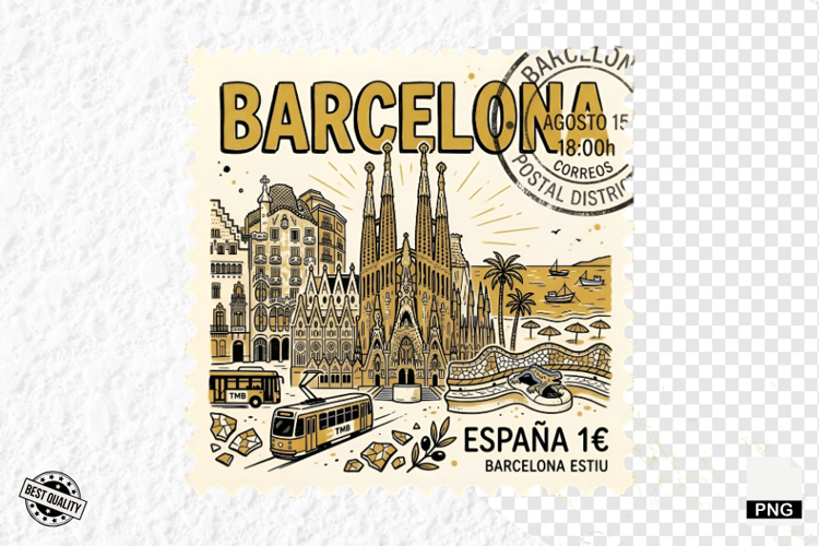 Postage Stamp Clipart Image 3