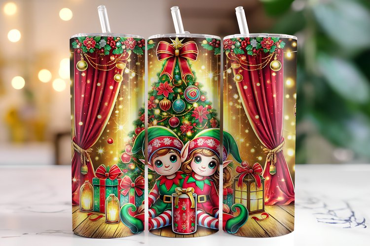 Christmas Tumbler Wrap Image 22