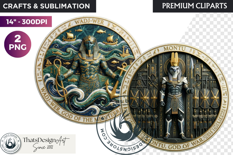 Ancient Egyptian Gods Pantheon Mythology Graphics cliparts