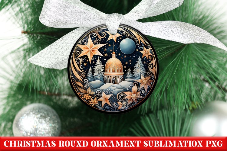 Christmas Ornament Sublimation Designs Image 10
