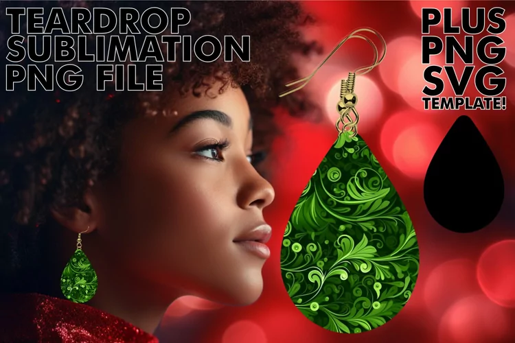 Glittery Sublimation Drops