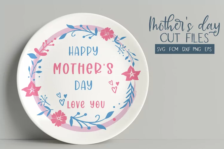 Happy mothers day flower quote