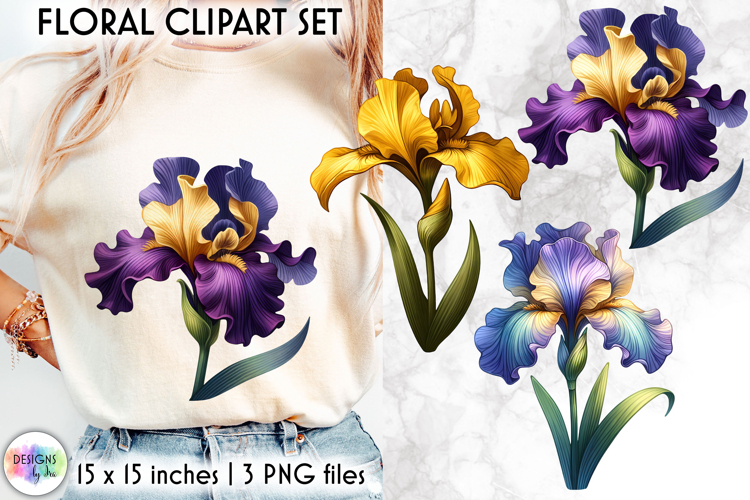 Watercolor Flowers Image 14
