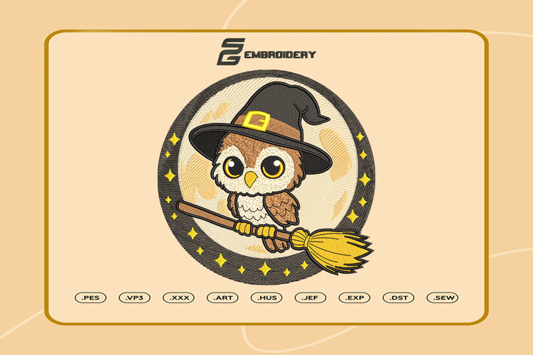 Owl Embroidery Designs Image 3