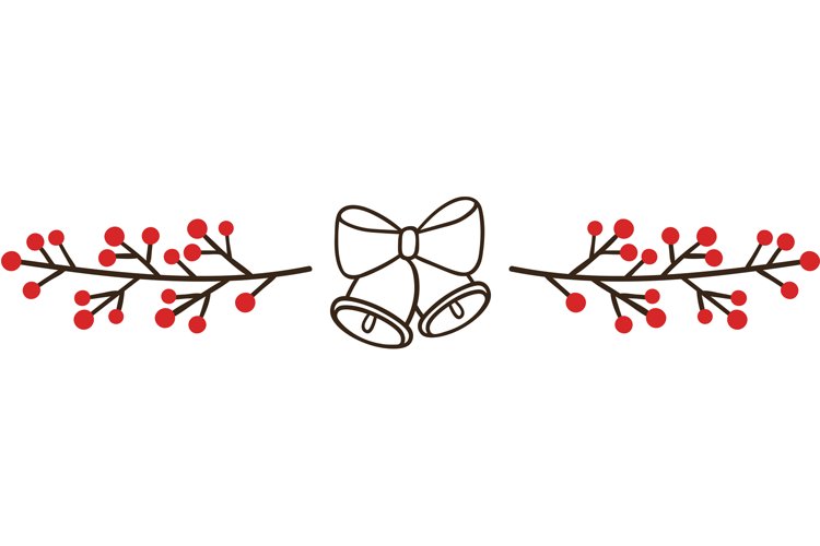 Christmas Floral Svg Image 17