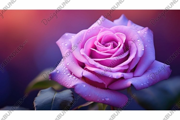 petals purple and pink