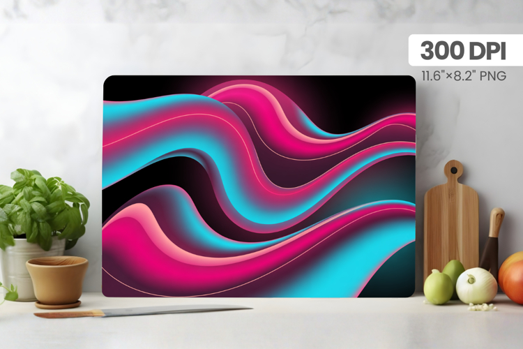 Happy New Year Cutting Board PNG Festive New Years Eve 2026