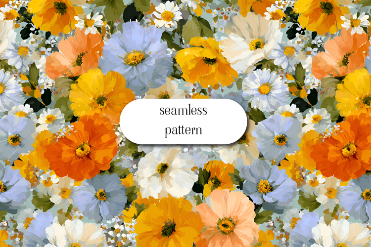 Floral Seamless Pattern Image 11