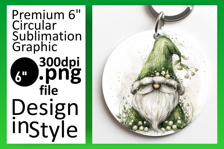 Charming Gnome Car Coaster Assortment example image 1