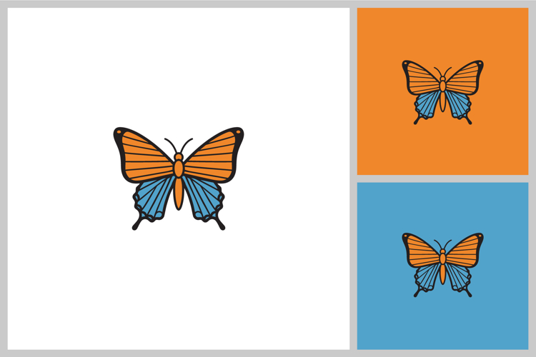 Butterfly Cartoon Image 5