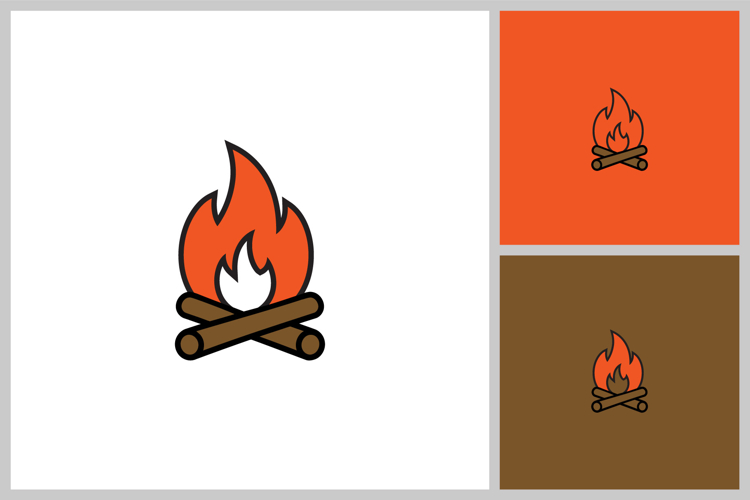 Campfire Illustration Image 17