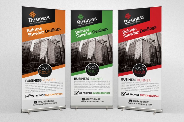 Creative Business Roll Up Banners example image 1