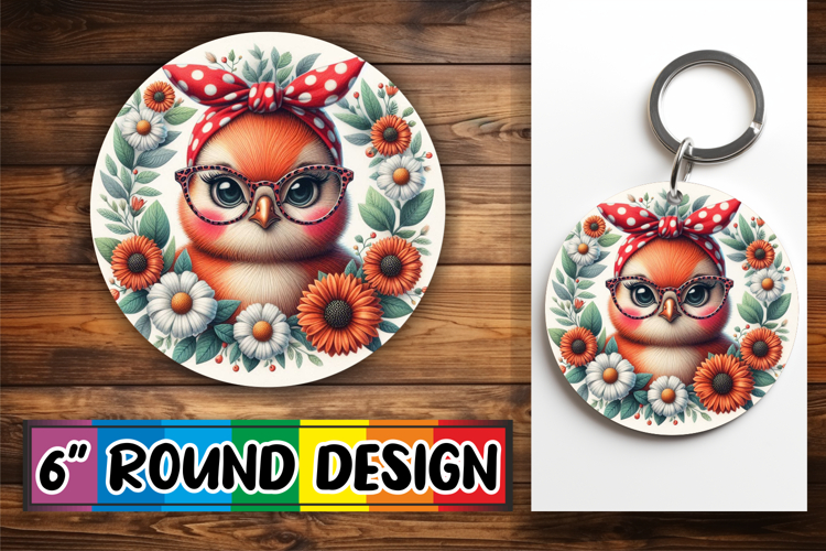 Radiant Sublimation Coasters, Cute Animals