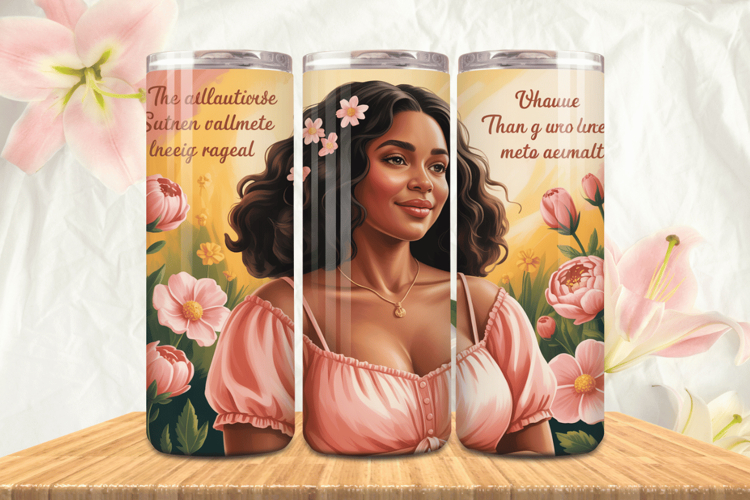 Black Girl Magic Black Woman Positive mind 20oz Tumbler wrap