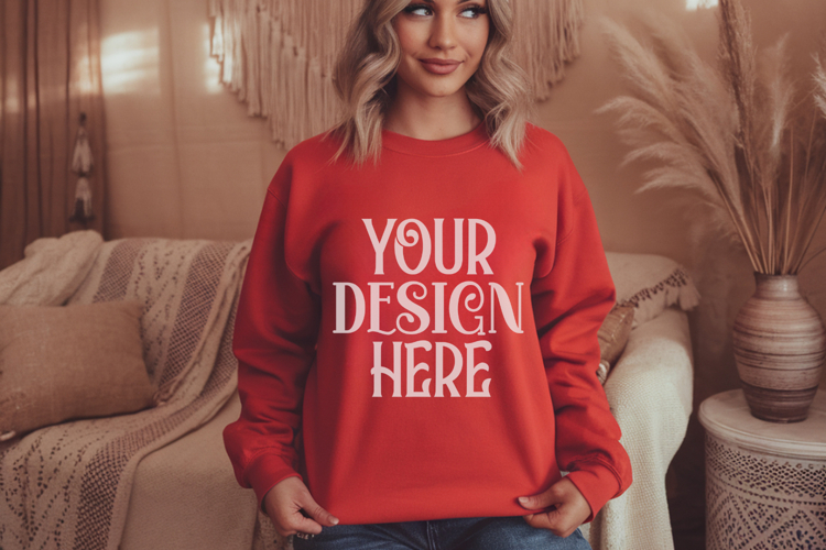 Sweatsuit Mockup Image 11