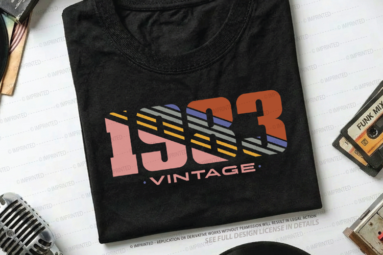 Vintage 1983 SVG