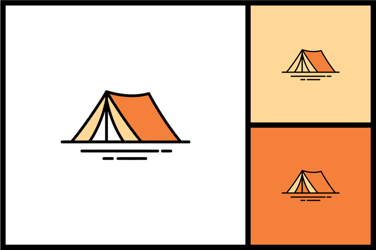 Tent Icon Image 20