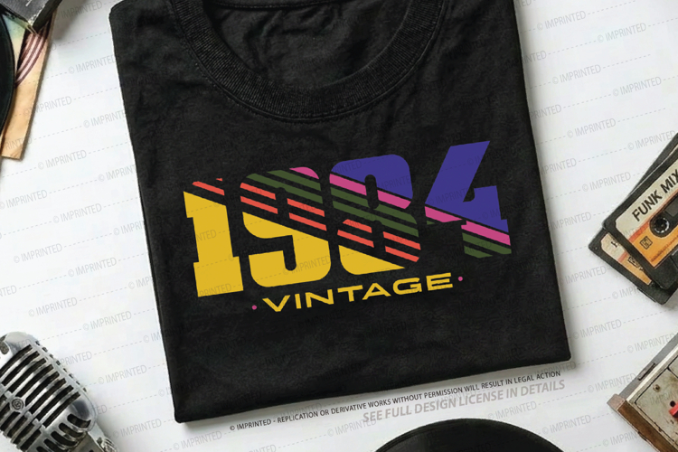 Vintage 1984 SVG