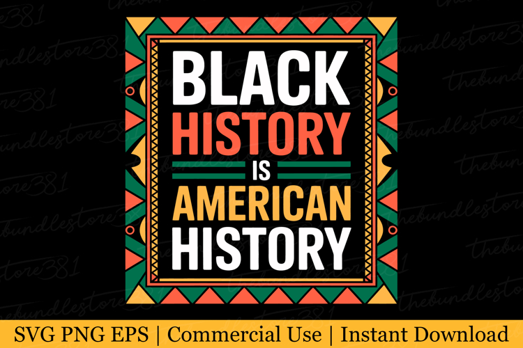 Black history is American History Svg | Juneteenth Svg