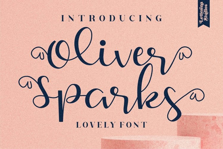 Oliver Sparks - Beautiful Script Font example image 1