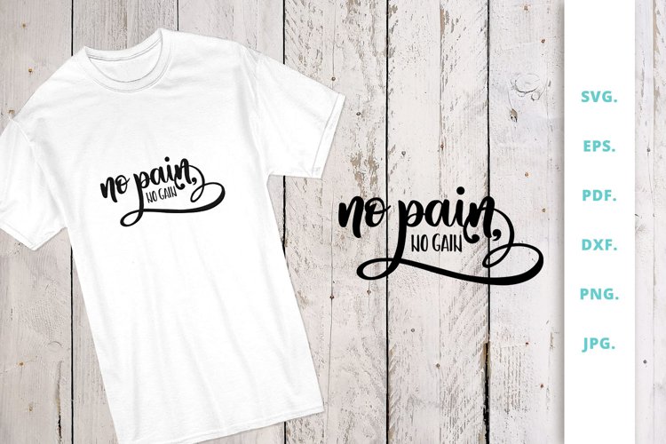 No pain, no gain
