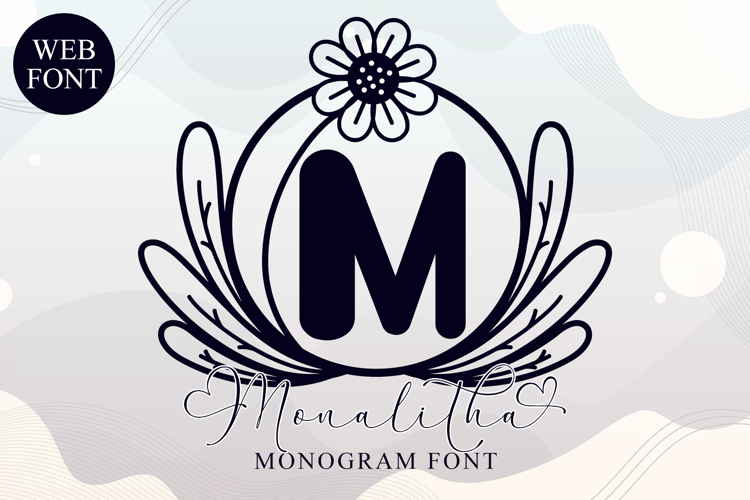 Flower Fonts Image 16