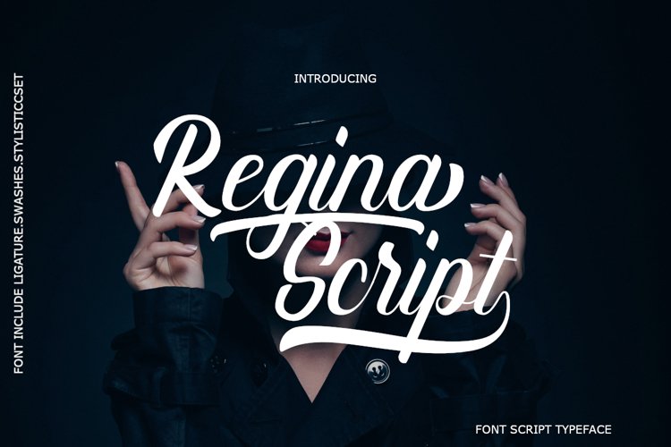 Regina Script example image 1