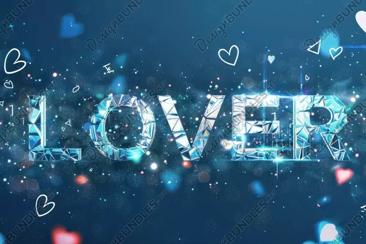 LOVER Background Wallpaper