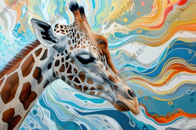 Giraffe Clipart Image 16