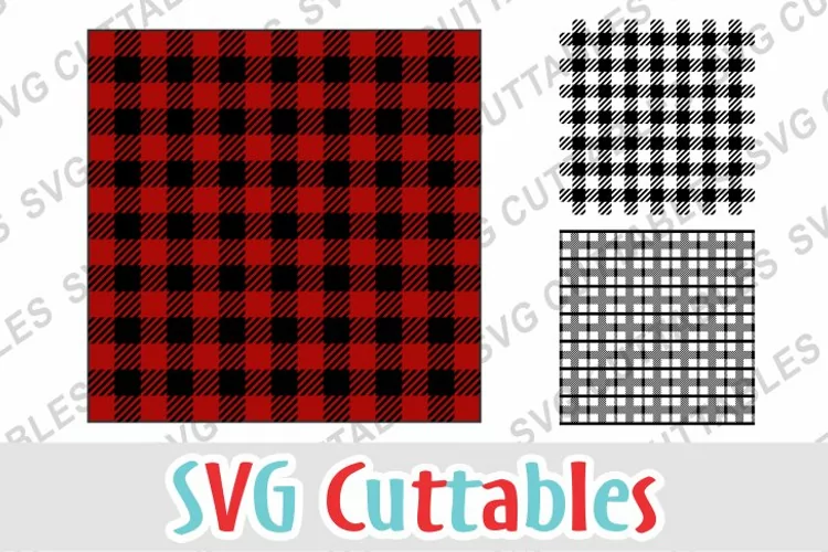 Buffalo Plaid Pattern| Cut File