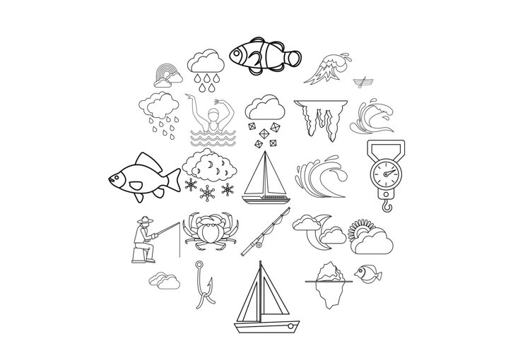 Water Illustration Image 19