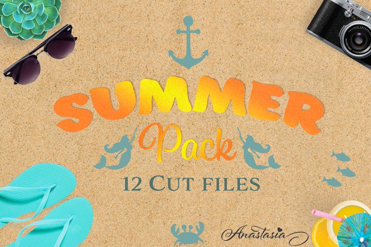 Summer Cut Files Pack - Limited Promo! example image 1