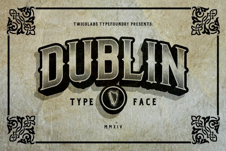 Dublin - Free Font of The Week example image 1